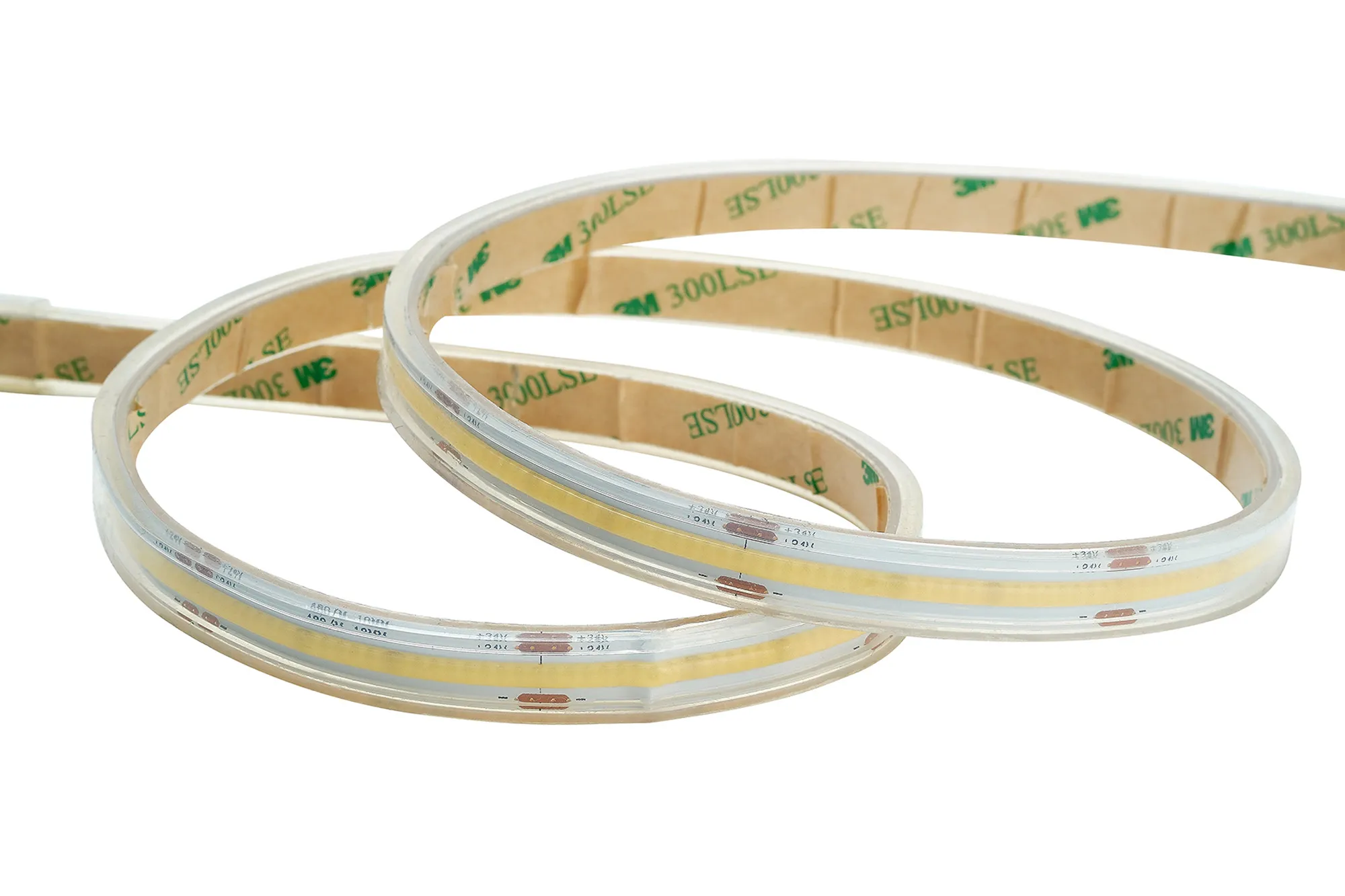 Axios Flow, 5mx12mm, 24V, 75W ,COB LED Strip,  1350lm/m, 15W/m, 180°, 6500K. IP65 . DX700109  Dlux Axios Flow 24V-15W/m 480LED/m IP65